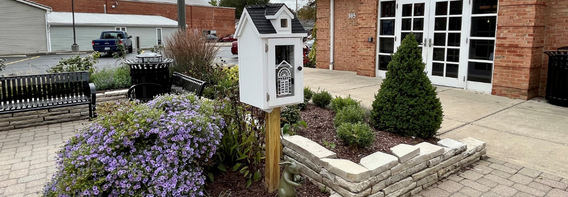 Photo of Little Lending Library at Plain City Public Library